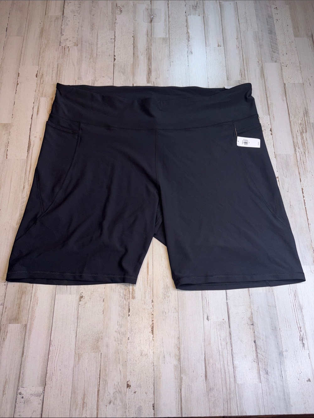Old Navy Active Powersoft High-Waist Bike Shorts w/ Side Pockets Plus Sz 4X NWT